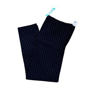 Las Serein XXL Black Polka Dot Pants NWT